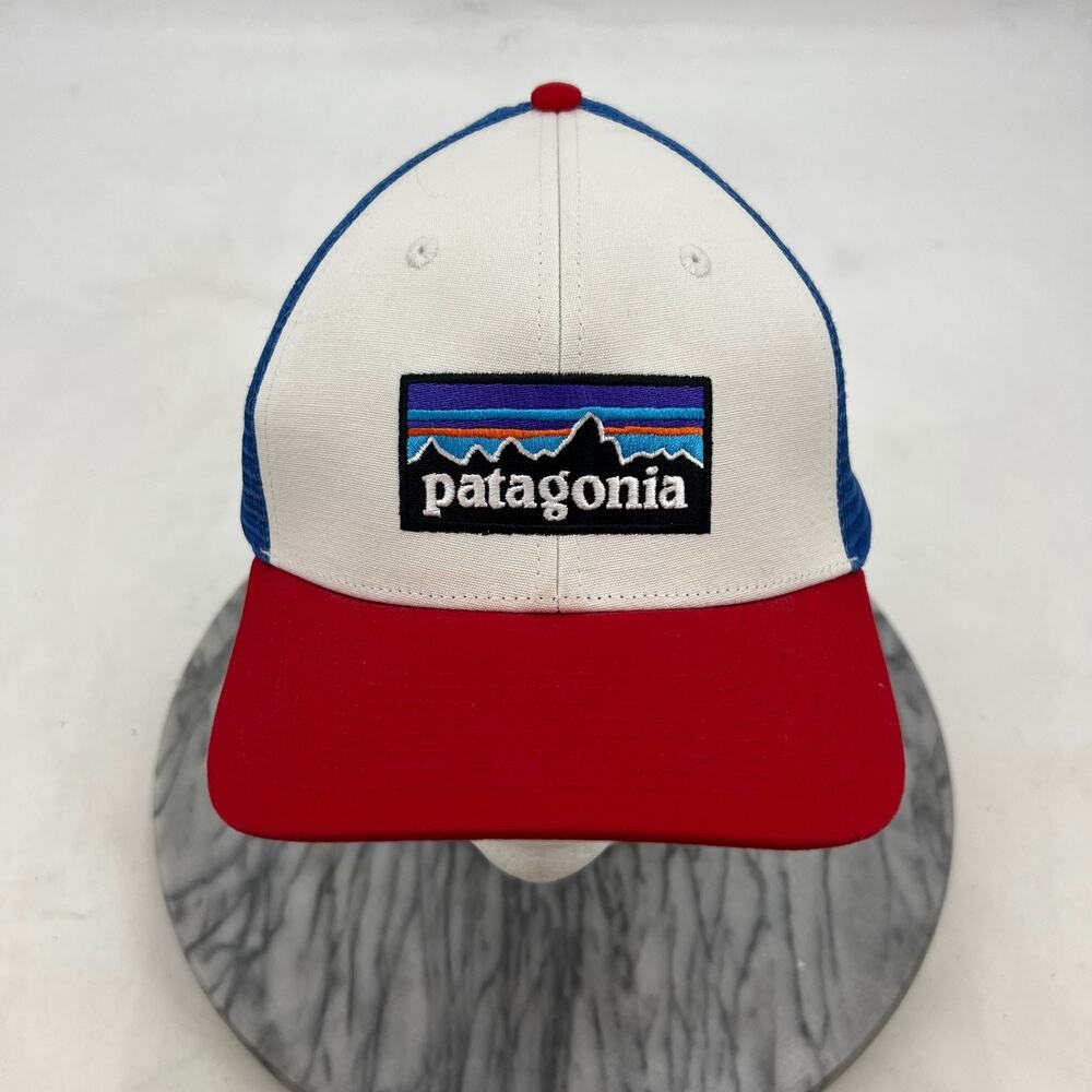 Patagonia Hat Mens One Size Mesh Back Adjustable Snapback Trucker Baseball Cap - Picture 3 of 13